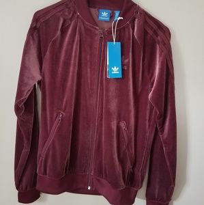 Velvet Adidas Track Jacket